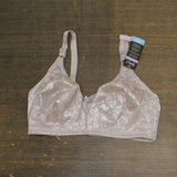 Bali Wire-Free Bra Double Support M-Frame Cushioned Flexible Fit Purple 40D