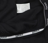 Hanes Womens 3-Pack Originals Cozywear Rib Lounge Shorts OG118 Black L