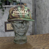 Mohrs Mens Vintage Thomas Chevy Geo Rope Trucker Hat Green Camo OS
