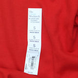 Croft & Barrow Womens Essential Long-Sleeve Mockneck Top WC10K237RS Cherry Red S
