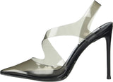 Steve Madden Women's Vienne Heeled Sandal VIEN02S1 Black 8M