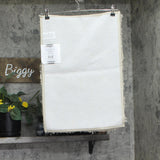 Home Weavers Element Plush Rectangle Bath Rug Mat Linen Brown 17x24