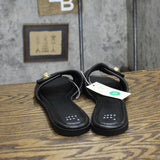A New Day Womens Audrey Slide Sandals 89998708 Black 10M