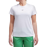 Reebok Womens Crewneck Active Pullover Top 100205096 White S