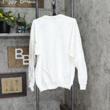 Hanes Mens Ultimate Cotton Pullover Sweatshirt 1669b51cce9b5d White L