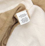 Adyson Parker Cowlneck Long Sleeved Ribbed Knit Sweater Beige Brown S