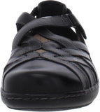 Clarks Womens Cora Dream Loafer Flat Shoes 26158889 Black Leather 11M
