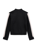Guess Girls Eco Long Sleeve Zip-Up Sweatshirt J5RQ01KAD74 Jet Black 10