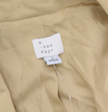 A New Day Womens Signature Crepe Slim Fit Blazer Jacket 92994547 Tan Brown L