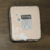 Madison Park Laetitia Medallion Fringe 3-Pc Quilt Set Blush Pink King / Cal King