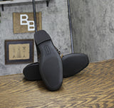 Sun + Stone Womens Cecillee 3-Strap Mary Jane Flats Black Patent 6.5M