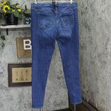 Mossimo Womens Mid Rise Skinny Jeans 1678c25990081b Medium Blue 16 Long
