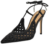 Nine West Womens Fessla Pump Stiletto Heel WNFESSLA2 Black 9.5M