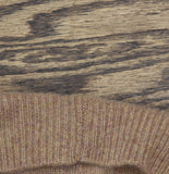 Charter Club Womens Cashmere Cuffed Beanie Warm Praline Heather Brown