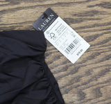 Ralph Lauren Womens Plus Size Beach Club High Waist Bikini Bottom Black 22W