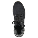 Cliffs By White Mountain Lace-up Hiker Style Buckle Ankle Boots Booties Black 7M