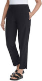 Kirkland Signature  Women's Side Ribbed Lightweight Ankle Pants 7772005