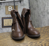 Style & Co. Verrlee Faux Leather Knee-High Riding Boots Mocha Smooth Brown 8.5M