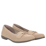 Lifestride Kandi Loafer Slip-On Knit Flats J8289F1 Sand Castle Brown 6.5M