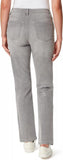 Gloria Vanderbilt Amanda Classic High Rise Tapered Jean 30150519 Tybee Gray 12