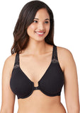 Wacoal Womens Soft Embrace Front Close Bra 851311 Black 32C
