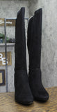Lifestride Gracie Wide Calf High Heeled Knee-High Boots I8484M1 Black 7.5W-WC
