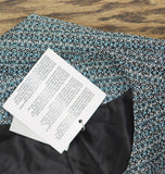 Kasper Three Quarter Sleeve Open Blazer Combo Jacket Rich Teal Blue Multi 18