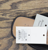 A New Day Channing Studded Slip-On Mule Flats 91636456 Jet Black / Gold 8M