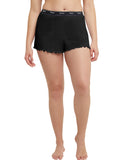 Hanes Womens 3-Pack Originals Cozywear Rib Lounge Shorts OG118 Black L