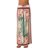 O'neill Tropics Woven Beach Wide-Leg Pants SP5409011 Oil Blue Multi M