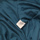 Emerald Sundae Womens Plus Size Ruched Midi Sheath Dress Peacock Blue Green 22W