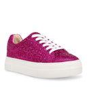 Betsey Johnson Women's Sidny Sneakers Women's Shoes SB-SIDNY Fuschia Pink 6M