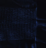 1. State Womens Velvet Midi V Neck Rear Slit Dress DS93017245AM Navy Blue S
