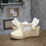 Style & Co Womens Siennaa Closed Toe Wedge Espadrilles Papyrus Brown 8.5M
