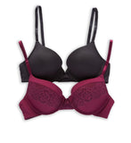 Self Expressions Maidenform Women's 2pk Push-Up Bras SE5757