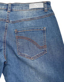 Ring Of Fire Boys Chase Moto Denim Slim Jeans RBB0931 Dusk Wash Blue 16