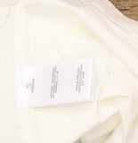 Officine Generale Palm Tree Camp Cuban Embroidered Shirt Ecru Off White S
