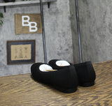 Mia Rasia Womens Round Toe Ballet Flat Sandals GS1578607 Black 10M