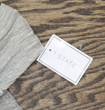 1. State Womens Metallic Crinkled Tiered Babydoll Dress Silver Gray / Gold XL