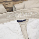 American Eagle Outfitters Super Stretch Skinny Khaki Pants Light Brown 0 Short