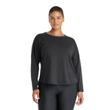 All In Motion Womens Leggings-Friendly Long Sleeve Top 90612561 Black XS