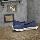 Clarks Breeze Stretch Cloudsteppers Slip-On Loafer 26182066 Navy Blue 6W