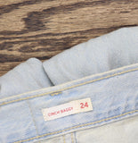 Levi's Cinch Baggy Womens Jeans Zip Fly 94417175 On Blast Blue 24X31