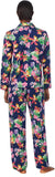 Lauren Ralph Lauren Sleeve Notch Collar Pajama Shirt Top Multi Floral Blue L