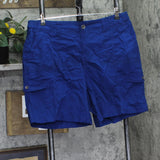 Style & Co. Cargo Shorts with Pockets 54676W Admiral Blue 16W