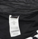 Island Escape Womens Poolside Printed Skirtini Swim Bottom Black / White 6