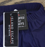 Island Escape Women’s Swim Shorts D770063 Navy Blue 20W