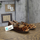 A New Day Tasmin Print Flats with Crisscross Buckle 94568229 Leopard Brown 8M