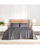 Serene Sleep 1000-Thread Count 3-Pc. Sheet Set Charcoal Gray Full