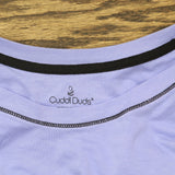 Cuddl Duds Womens Printed Pajama Sleep Shirt Top CD8712878 Multi Floral Blue M